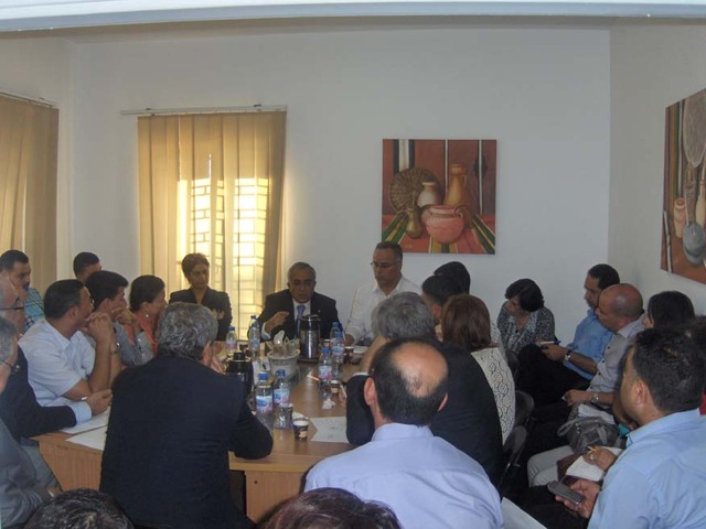workshop with PM Salam Fayyad- 13-9-2012 — 1